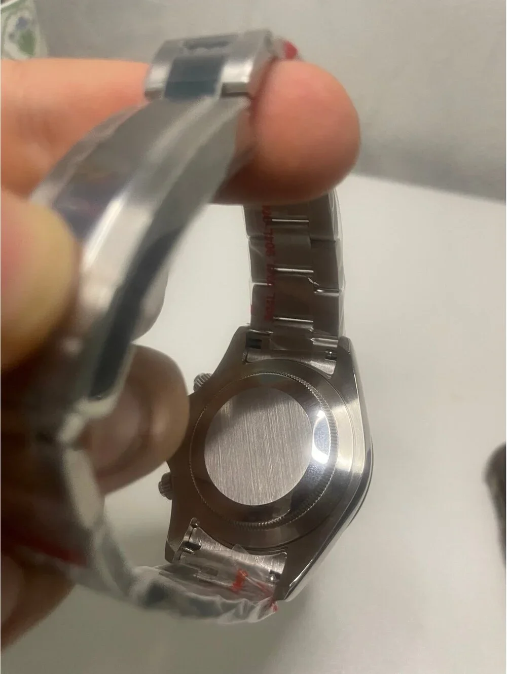 Men's Stainless Steel Mechanical Watch with Sapphire Crystal stock 363